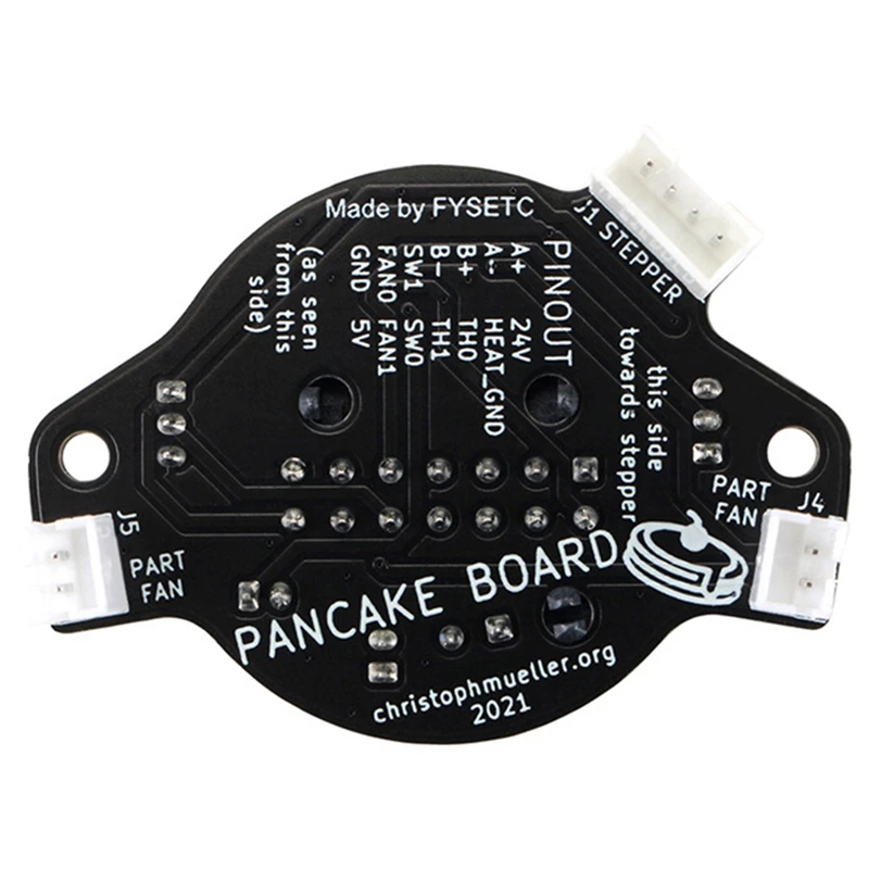 For Voron 0.1 NEMA14 Pancake Motor PCB Miniab Board Hot End Quick Replacement Sherpa/Libra Mini Extruder