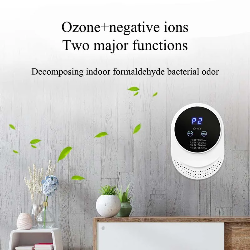 Ozonizador de aire para interior con 2 potencias 30 mg por hora / 5W/h