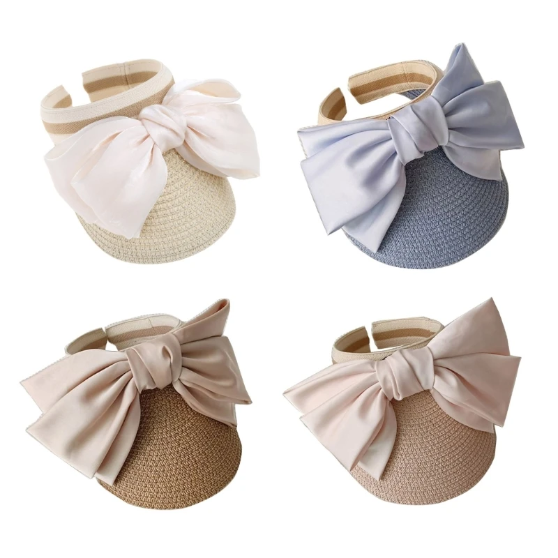 

Korea Style Baby Sun Hat Outdoor Sun-Protection Cap Bowknot Hat Wide Brim Cap