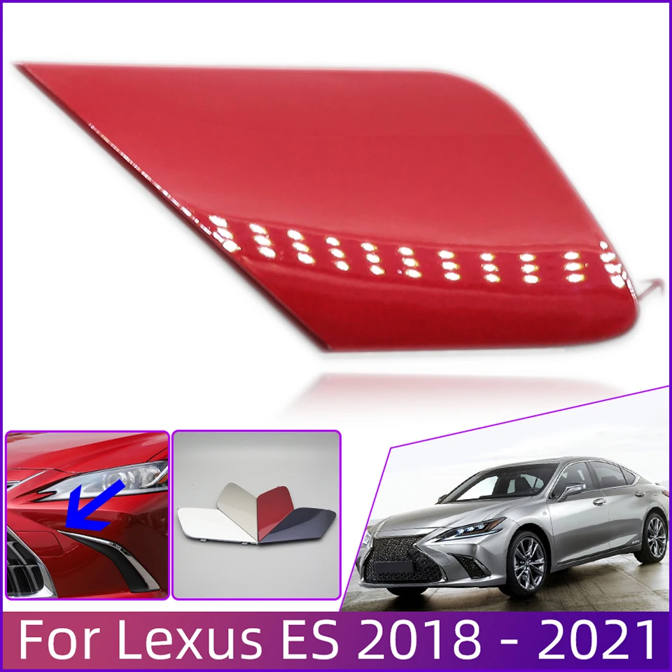 Car Front Bumper Tow Hook Eye Cover Cap For Lexus Es Es200 Es250 Es260