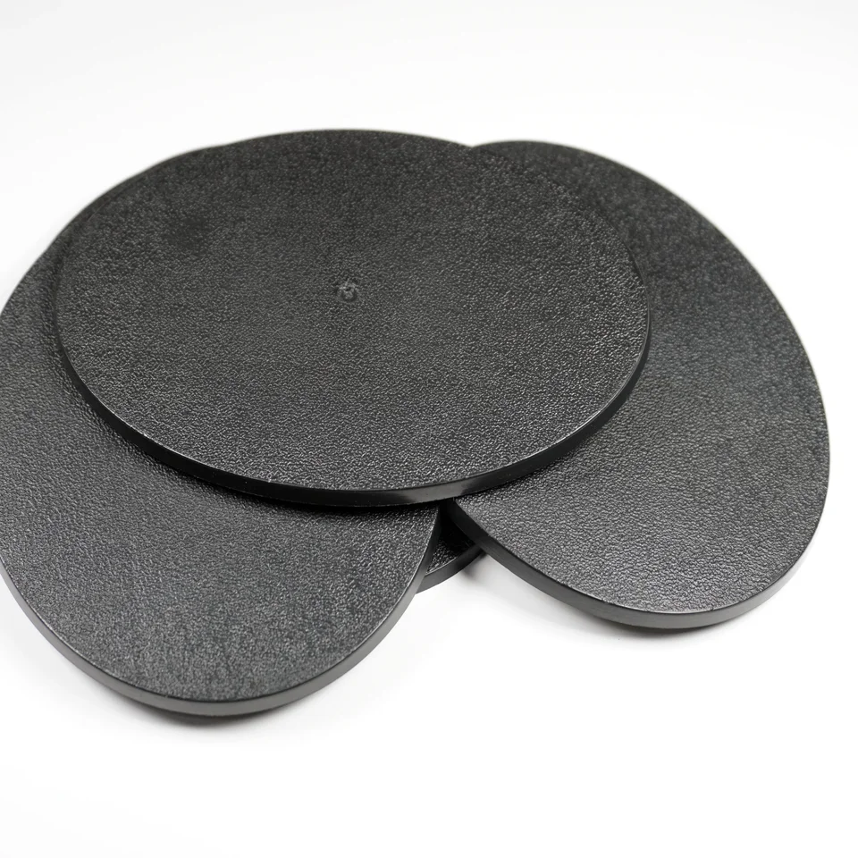 Basi in plastica modello base ovale 105x70 mm per giochi  26