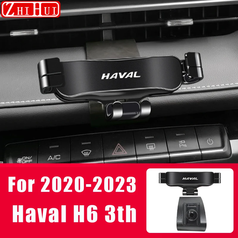 Adjustable Car Phone Mount Holder For GWM Haval H6 3th 3rd Gen Jolion H9-Gravity Navigation Bracket Accessories phone holder mobile phone holder
