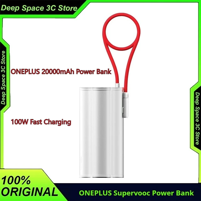 ONEPLUS Supervooc 20000mAh Power Bank 150W High Capacity Built In Cables Charger 100W PD Portable Fast Charging For Phone17