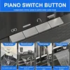 Double Waterfall Sink Stainless Steel Kitchen Sink Embossed Large Single Slot Ambient Light Digital Display Wash Basin 3