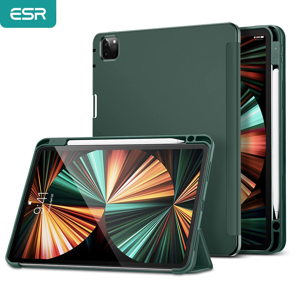 Esr Per Ipad Pro 11 Custodia 2021 Astucci Per Ipad Air 5 4 Ipad 9 8 7 Pro 12.9 Smart Cover Per Ipad Pro 2021 Astuccio 2022