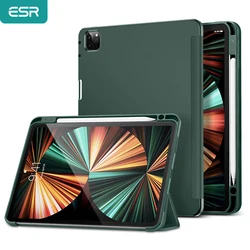 ESR for iPad Pro 11 Case 2021 Pencil Cases for iPad Air 5 4 iPad 9 8 7 Pro 12.9 Smart Cover for iPad Pro 2021 Pencil Case 2022