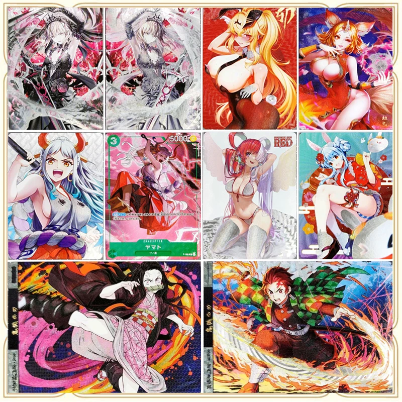 

Anime Goddess Story DIY ACG Sexy Card Toys For Boys Collectible Card Christmas Birthday Gift Yamato Nami Uta Hatsune Miku Ali