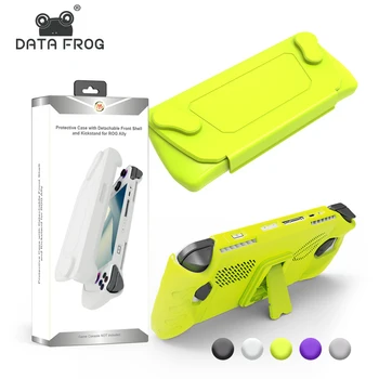 DATA FROG TPU Protective Case for ASUS ROG Ally Shockproof Cover with Kickstand Handheld Console Gaming Accessories 1