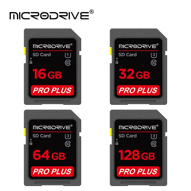 고속 클래스 10 SD 카드 16GB 32GB 64GB 128GB 256GB SD 메모리 카드 SDA1HC SDA1XC 플래시 USB 스틱 카메라용 SD 카드
