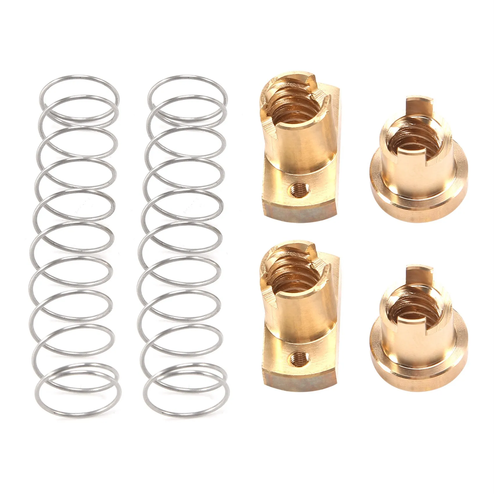 CR10 Z Axis T8 Anti Backlash Spring Loaded Nut Elimination Space Brass Nuts for Upgrade Ender 3S Ender 3 Pro 2 Sets anti backlash nut