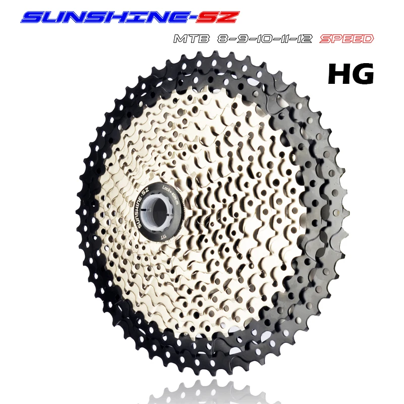 Sunshine 8S 9S 10S 11S 30S Muslim36/42/46/50T Freilauf Breite Verhaltnis Mountainbike Fahrrad Schwungrad