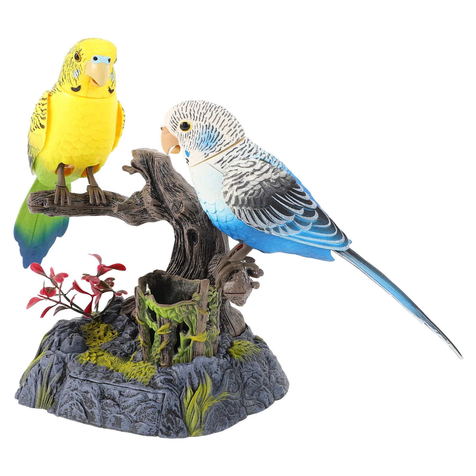 Parrot Voice Control Toy Childrens Toys Recording Talking Animal Singing Bird Electronic Parrots Model Educational 6