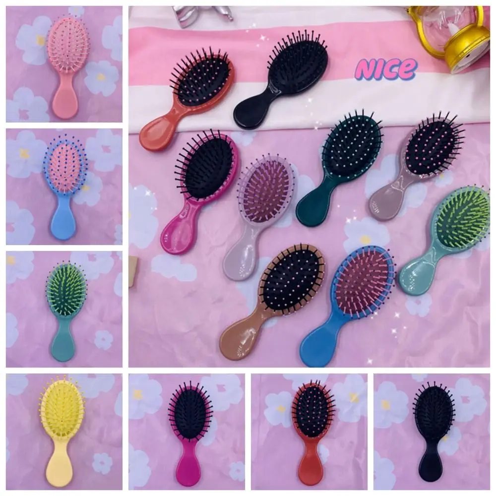 Anti-static Air Bag Hair Comb Mini Durable Massage Comb Macaron Color Hair Salon Air Cushion Comb Children Girl