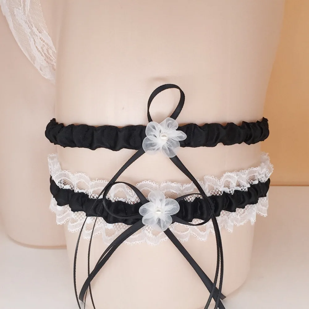 

Bowknot Bridal Lace Garter Fashion Women's Garter Belt Bride Souvenirs Women Thigh Garter Leg Ring
