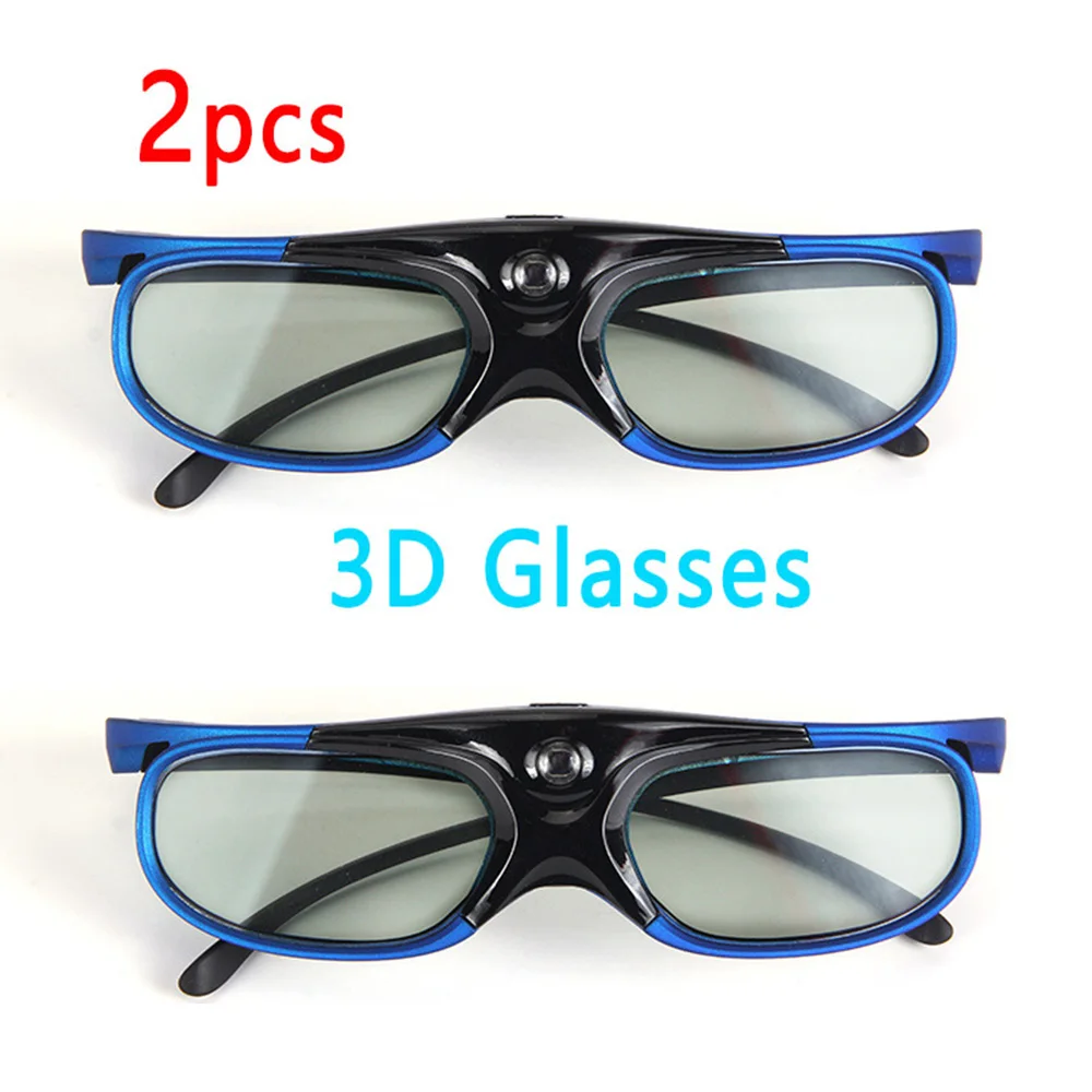 Популярные универсальные 3D очки для Xgimi Z3/Z4/Z6/H2, гайки G1/P2, активный затвор 96-144, фотографический Проектор Acer DLP LINK, 2 шт.