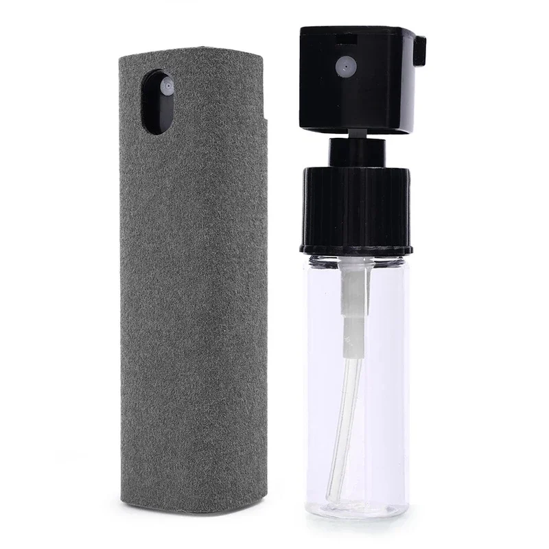 2in1 Mikrofaser Bildschirm Reiniger Spray Flasche Für Handy Ipad Computer Mikrofaser Tuch Wischen Iphone Reinigung Gläser Tücher
