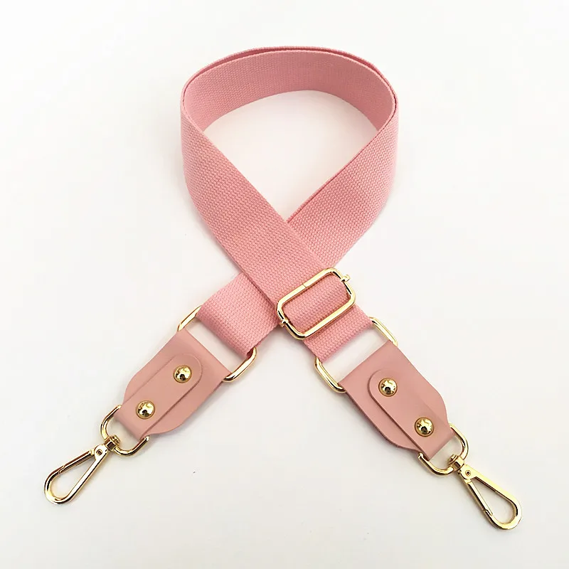 Solid Color Handbag Straps Adjustable Long Bag Strap Crossbody Accessories for Crochet Bags