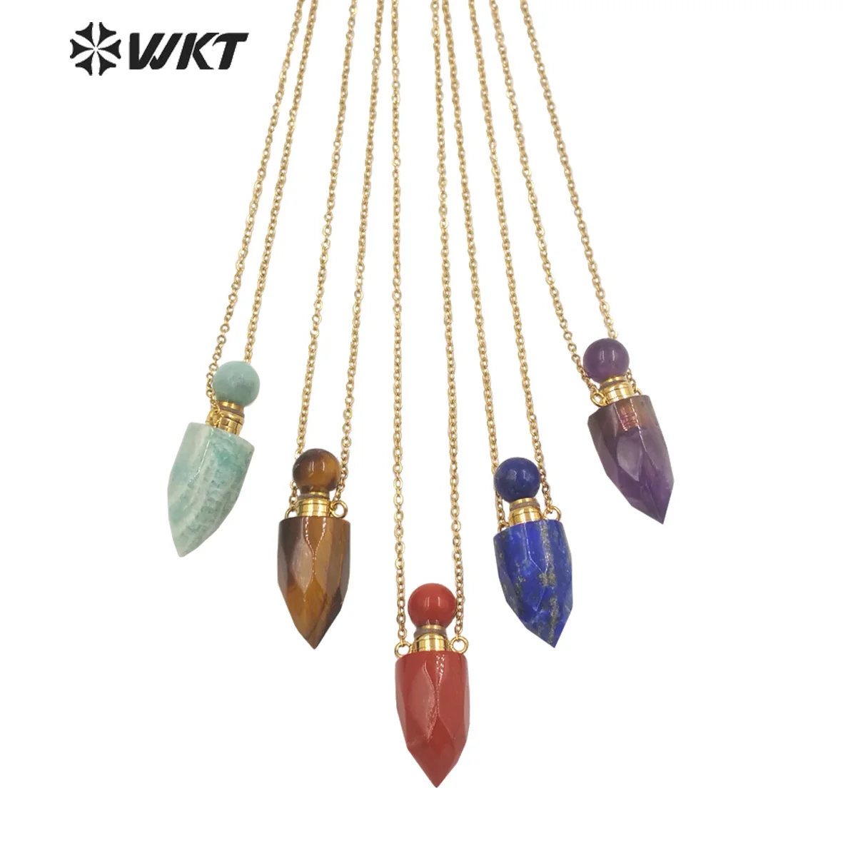 

WT-N1372 оптовая продажа, новинка, модное Позолоченное колье из нержавеющей стали