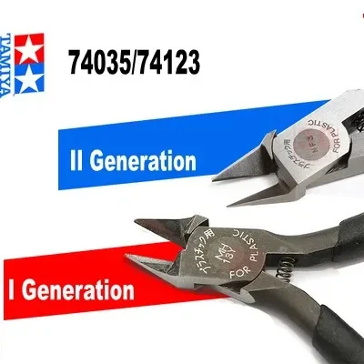 Model Tools Tamiya Classic Sharp Pointed Pliers For Assembly Model Building Tools Side Cutter For Plastic Model Hobby DIY Tools 74035/74123