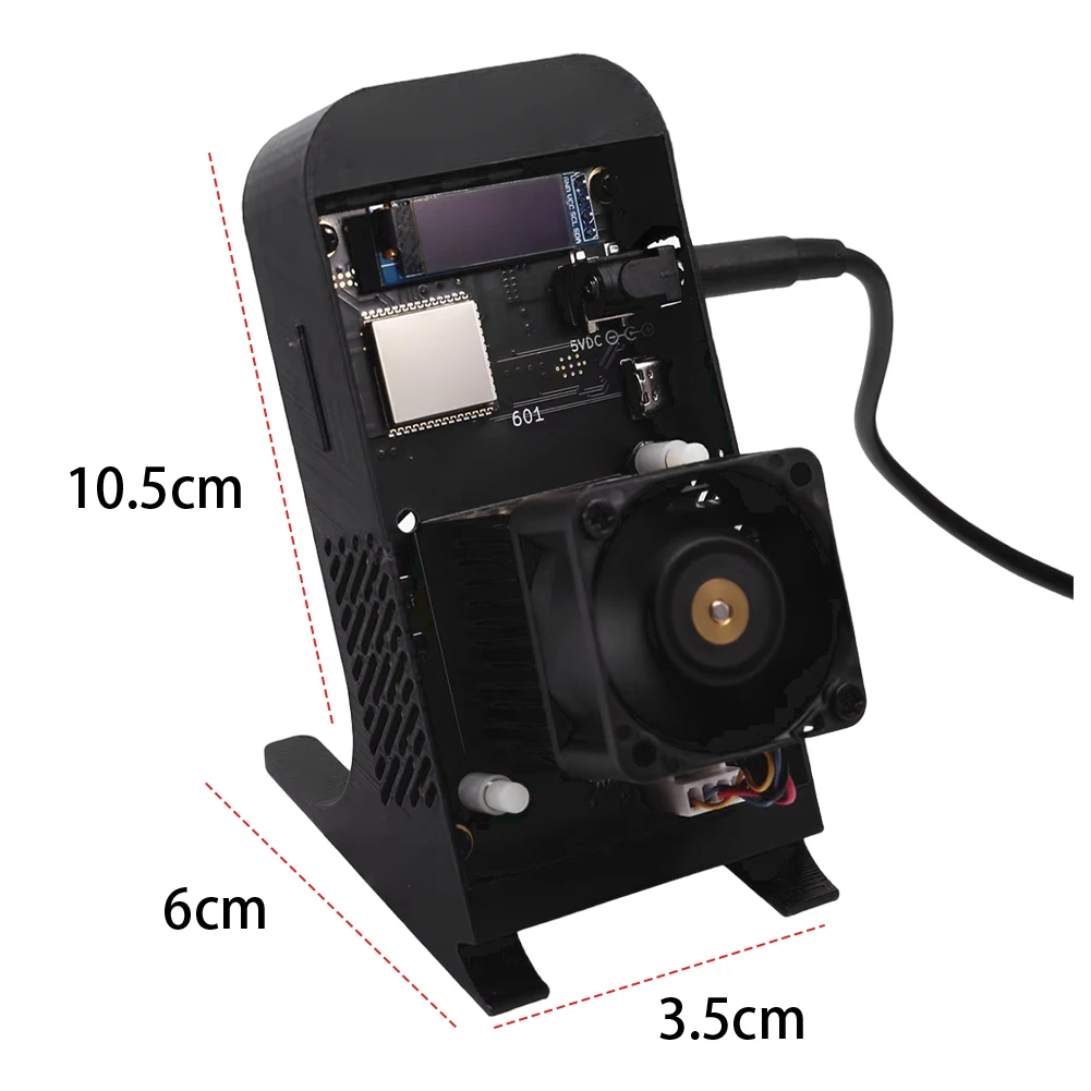 Open Source 601 Solo Bitcoins BTC Miner 1.2TH/s 15W/th BM1370 Asic Bitaxe Gamma ESP32-S3-WROOM-1 WiFi Silent Crypto Mine Machine