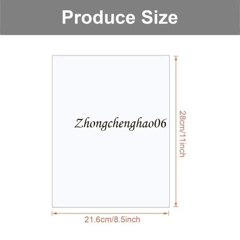 100매 A 4 인쇄용 스티커 용지 복사 용지는 잉크젯 프린터 601F용 빠르게 건조됩니다.