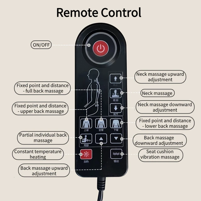 electric back massager and vibrating cervical massage