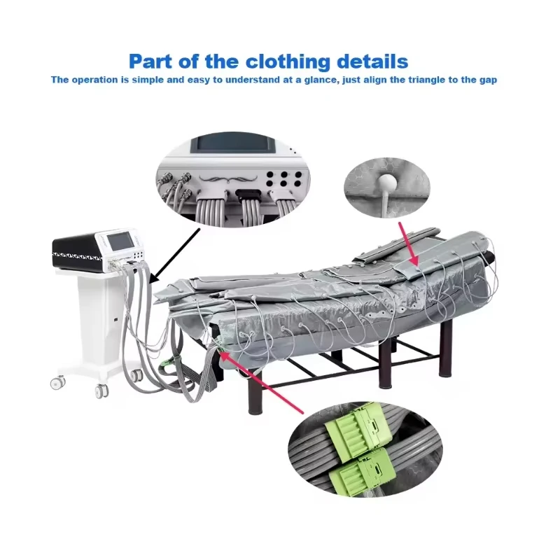New 3 in 1 pressotherapy 2025 professional Lymphatic Drainage Machine weight loss Machine 11 2