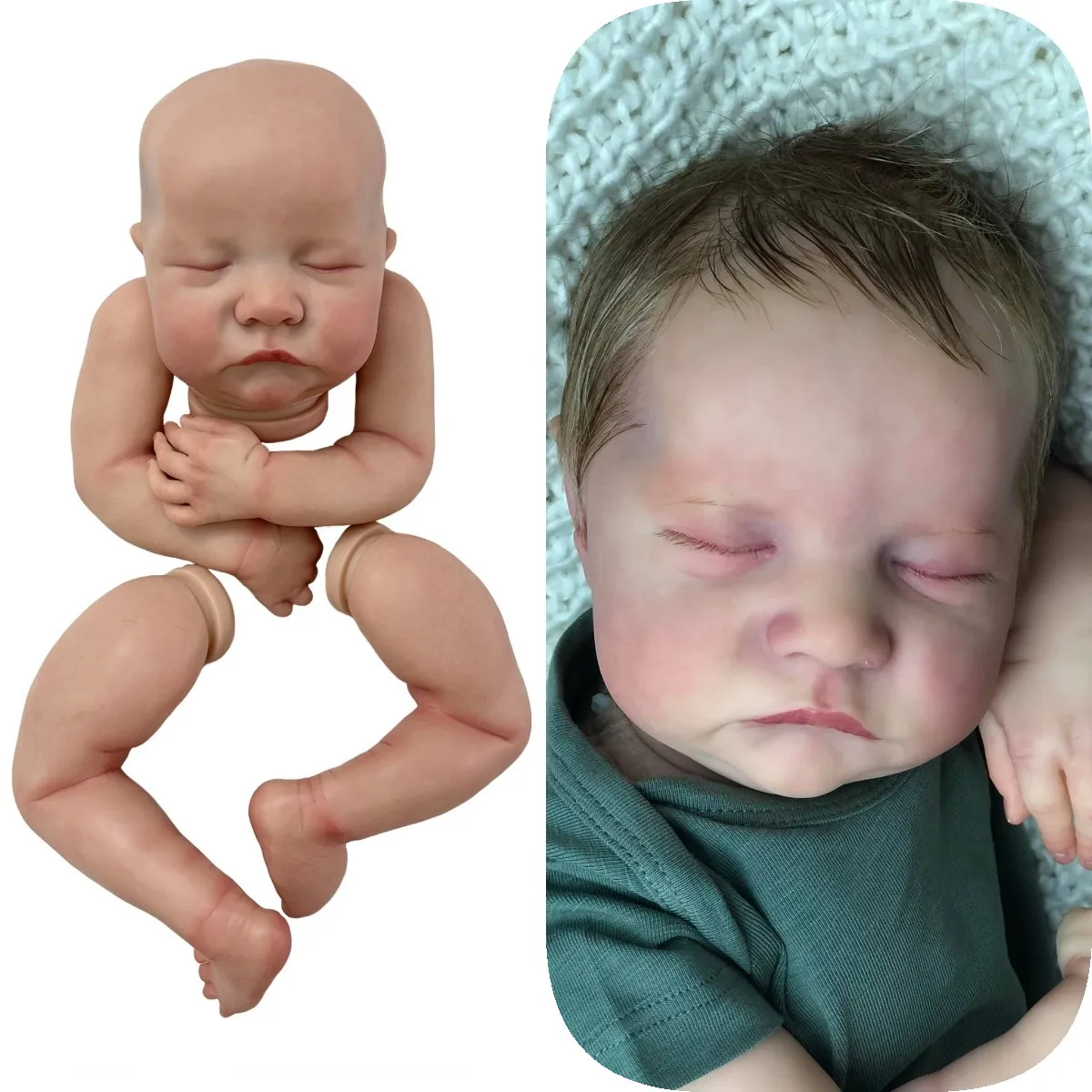 24 Inch Joseph Handmade Bebe Reborn Doll Painted Lifelike Lovely Reborn  Baby Dolls - China Baby Doll and Silicone Baby Doll price