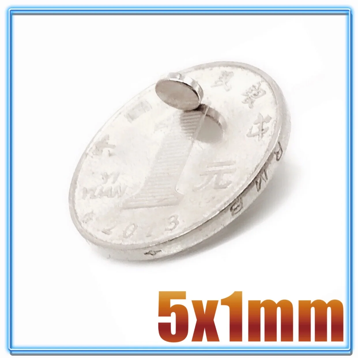 100/200/500/1000/2000PCS 5*1 Thin Neodymium Strong Magnet 5x1 Small Round Permanent Magnet 5x1mm Powerful Magnets Disc N35