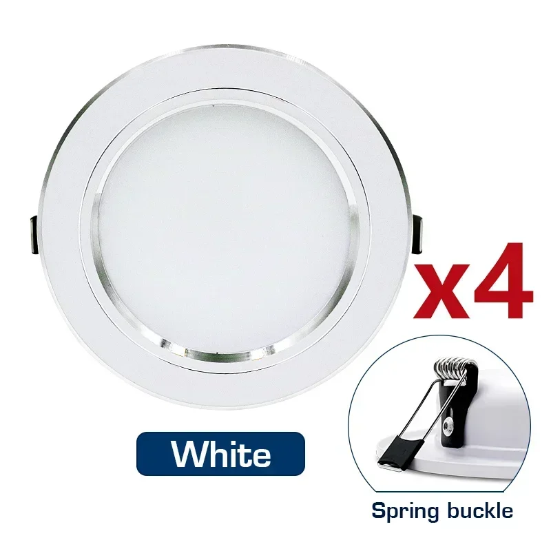 White Spring Buckle