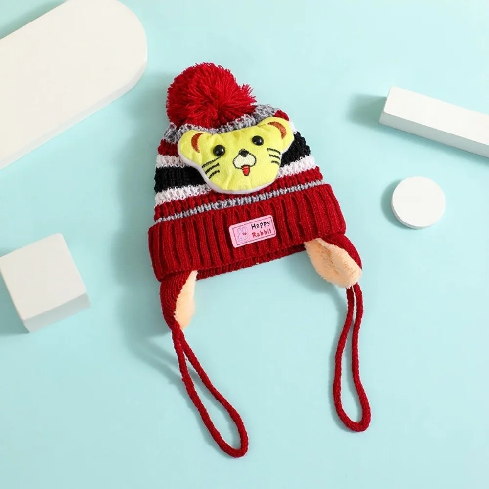 Knitted Warm Beanie Hat for Kids Outdoor Sports