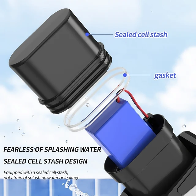 2025 New Electric Water Gun Fully Automatic Water Absorption Super Large Capacity Summer Outdoor Beach Play in The Water Toys 5