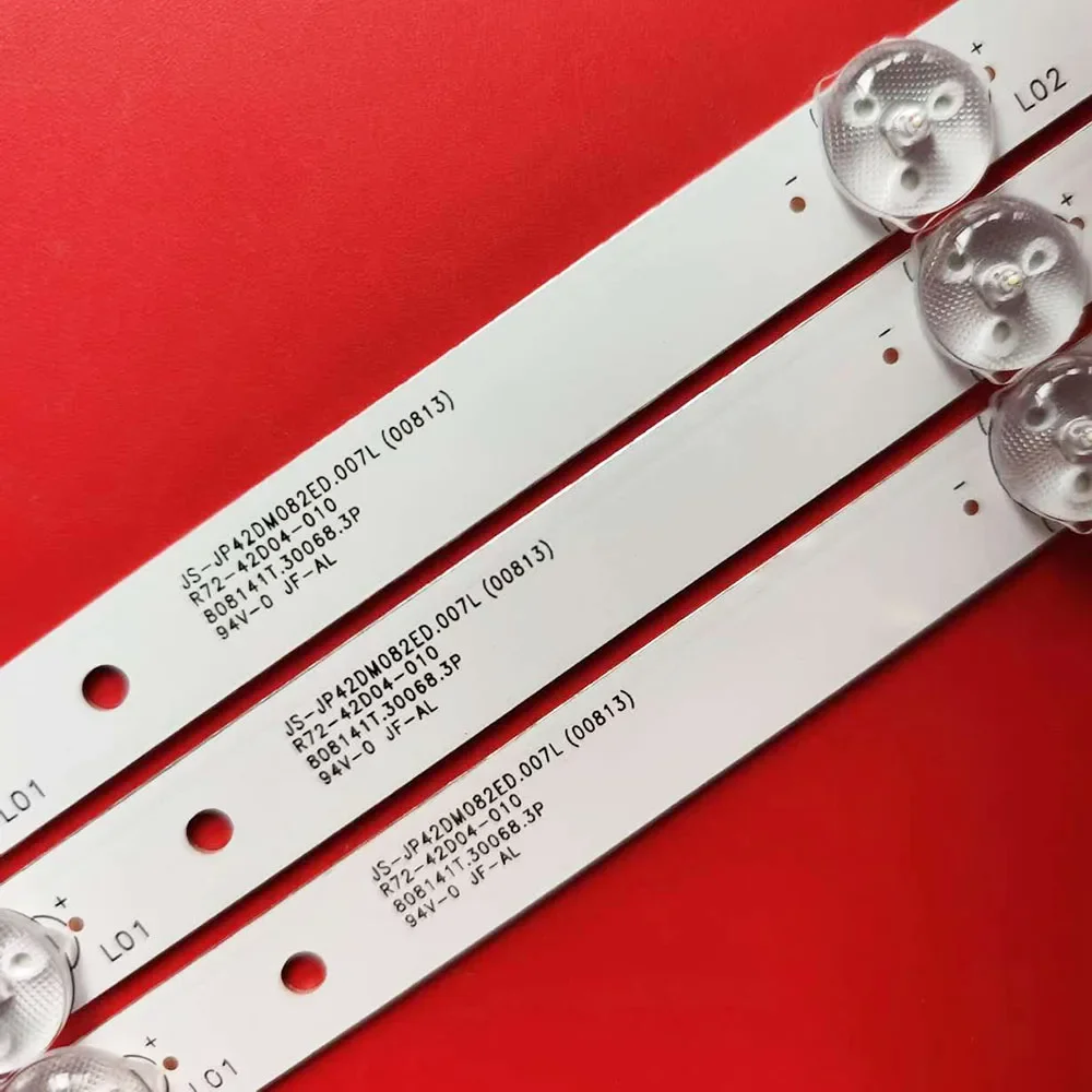 LED backlight strips for STARWIND SW-LED42SB300 SW-LED42BB200 Fusion FLTV-43A210 JS-JP42DM082ED.007L(00813) R72-42D04-010