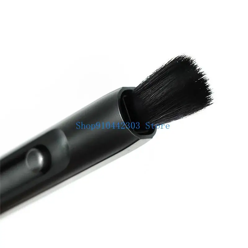 Stylo Nettoyant Lentille Double Extrémité - Brosse & Pointe Carbone
