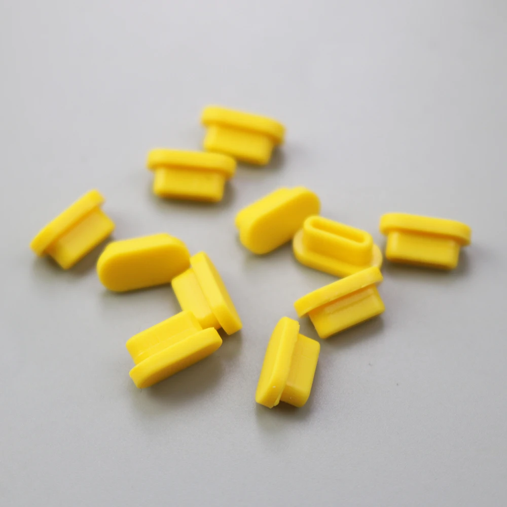 USB Type-C Charge Port Dust Plug Set - 10 Pack Dust Protectors