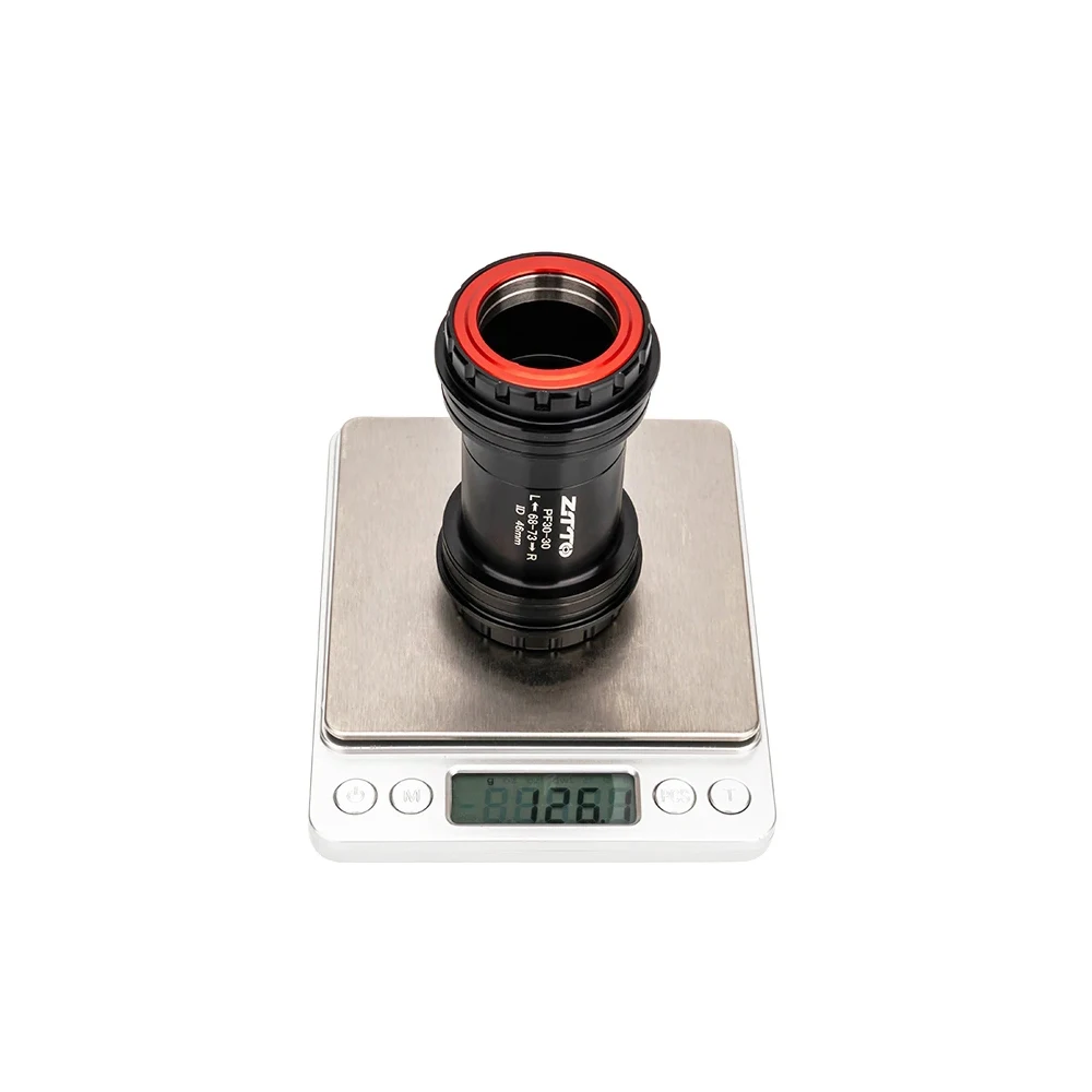 ZTTO PF30 MTB 산악 자전거 로드 바이크 바텀 브라켓 액슬 PF30 30MM 4 베어링 방수 나사형 BB 68 73mm 자전거 크랭크 부품