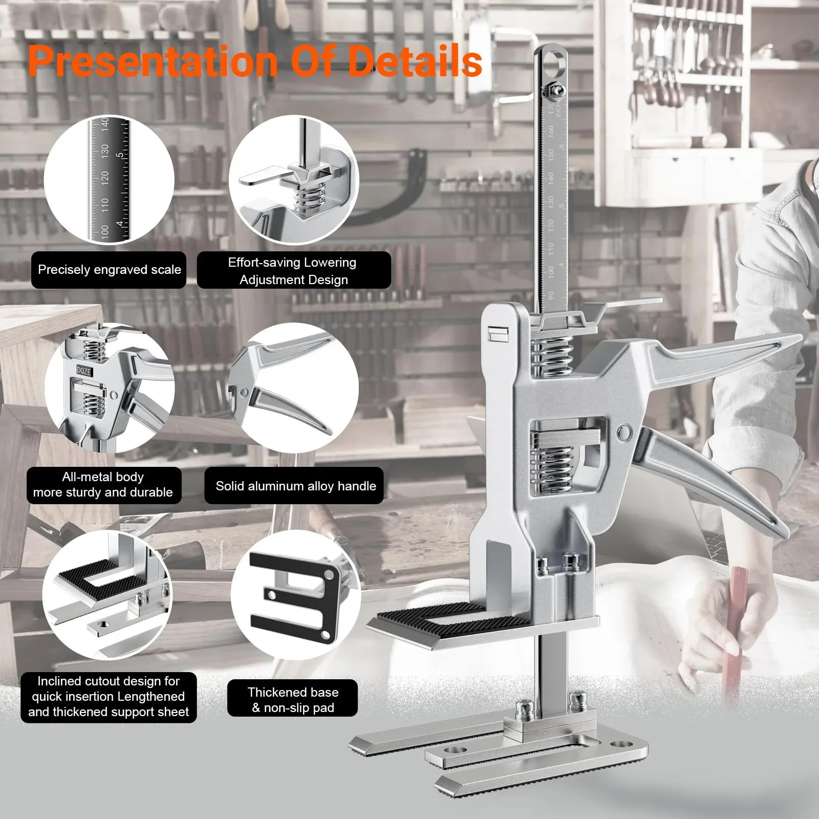30 Cm Arbeitssparender Arm, 4 Stück Arm-Handhebewerkzeug