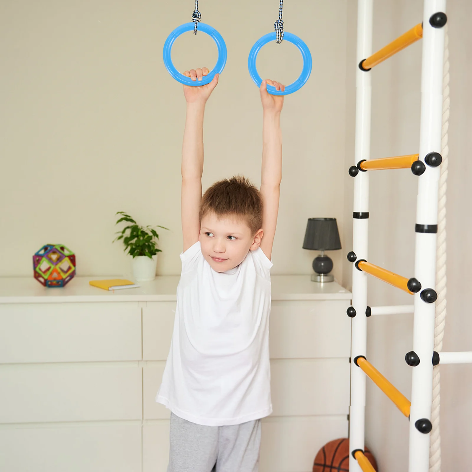 Gymnastic Ring Hanging In Gym Healthy Lifestyle And Fitness Concept Stock  Photo - Download Image Now - iStock