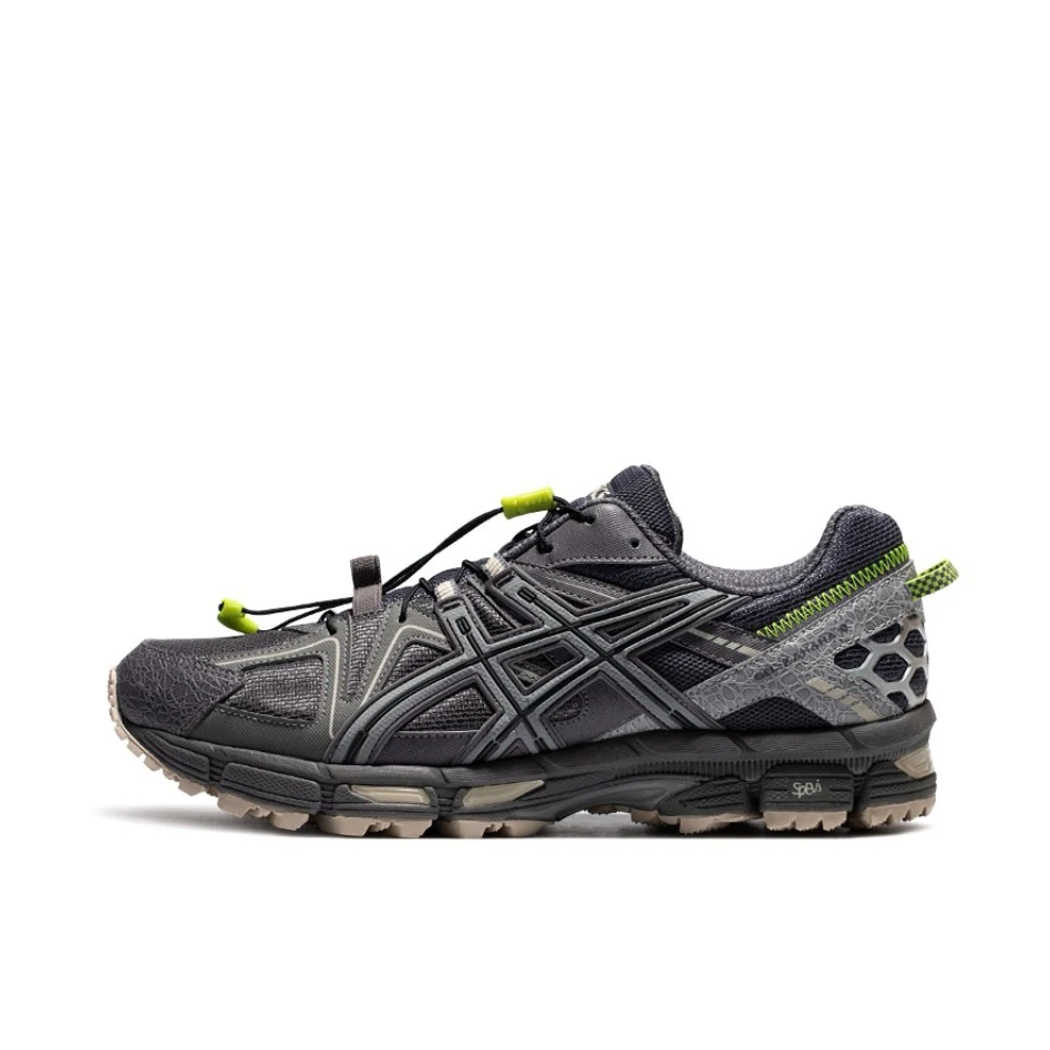 Asics GEL-Kahana 8 Zapatillas para correr para hombre y mujer Zapatillas bajas retro funcionales para exteriores Zapatillas de parque Blanco