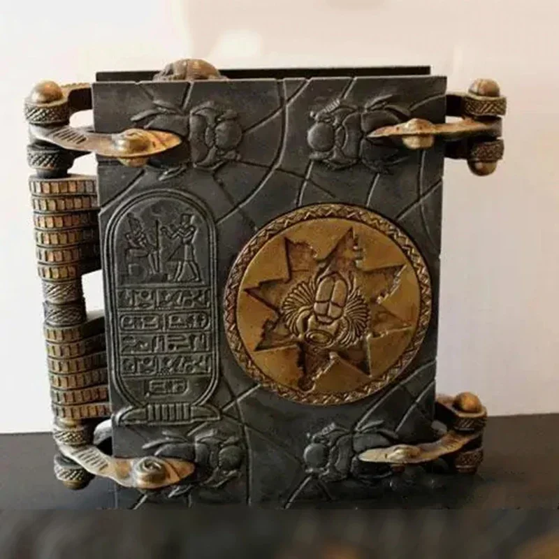 Chiave Di Hamunaptra The Mummy Prop Book Of The Dead Book Of The Living Easter Gift Pasqua Può Essere Aperta Book Box Decorazioni Per La Casa