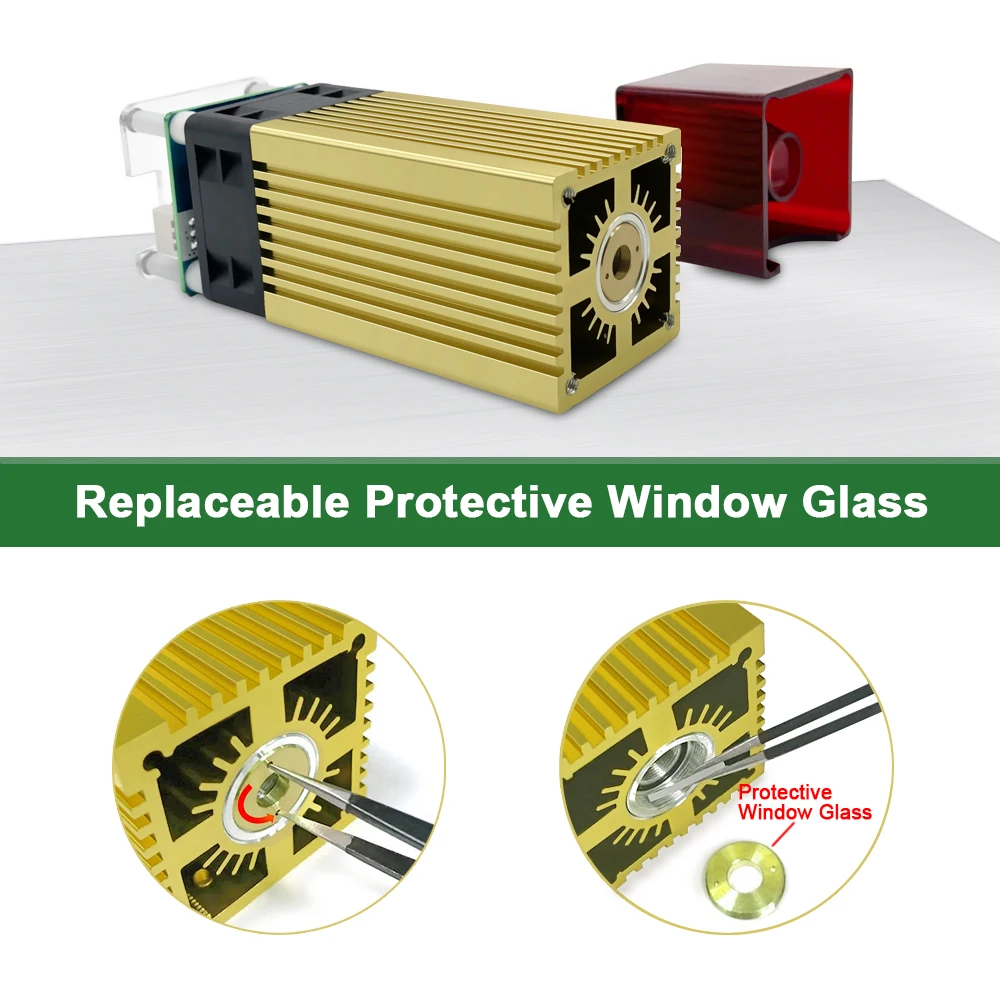 wood locator LASER TREE 450nm 40W Laser Module Engraving Laser Head for Laser Engraver Cutting Machine Wood Working Tools and Accessories mobile woodworking bench