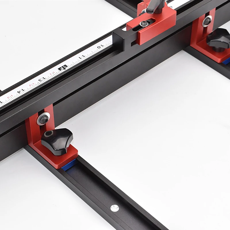 

Woodworking T-track Stop T-Slot Limiter Aluminium Miter Track Fence Flip Stop Chute Locator Carpenter DIY Workbench Tools
