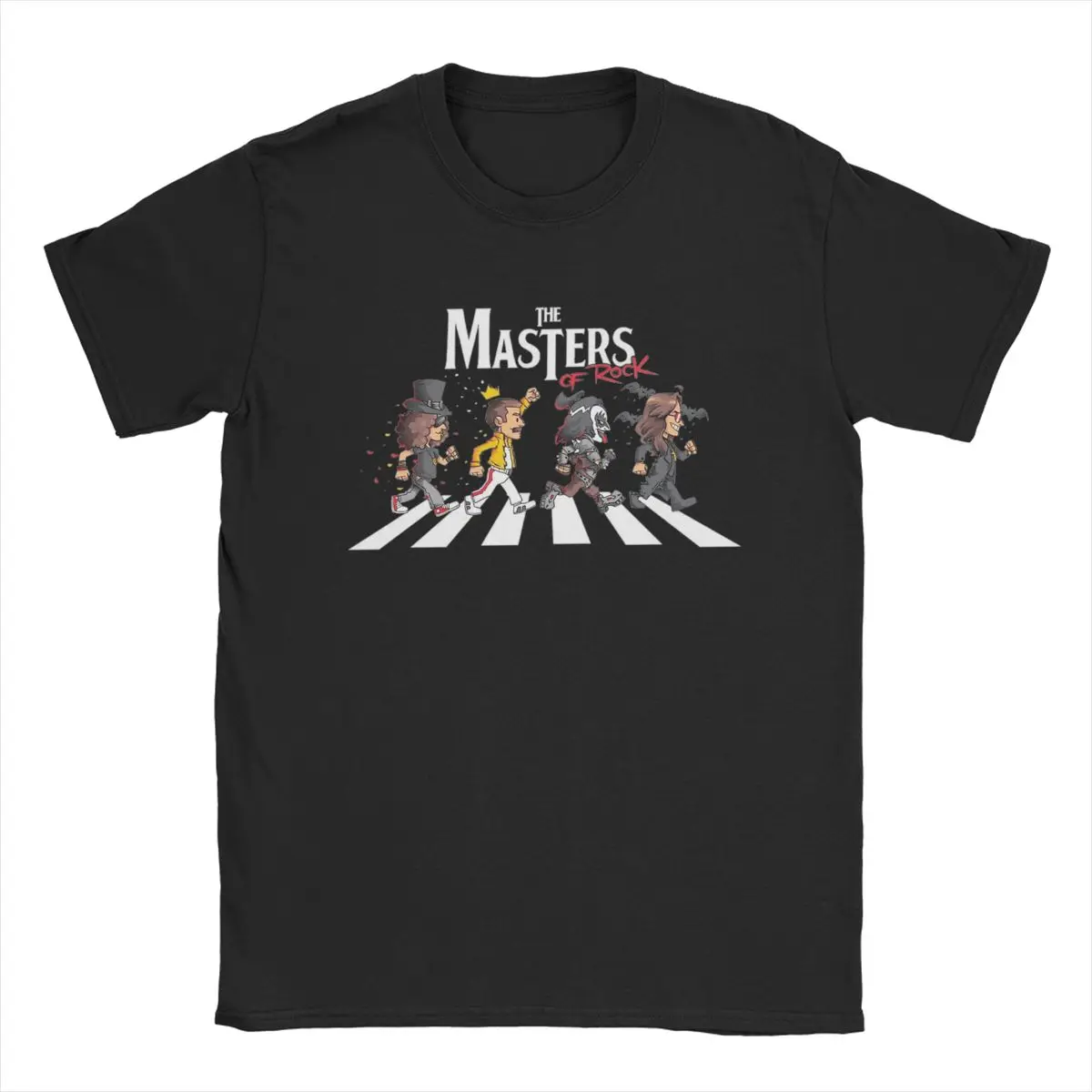 

Мужские футболки Masters Of Rock, забавная футболка, футболка с коротким рукавом и круглым вырезом, хлопковые футболки