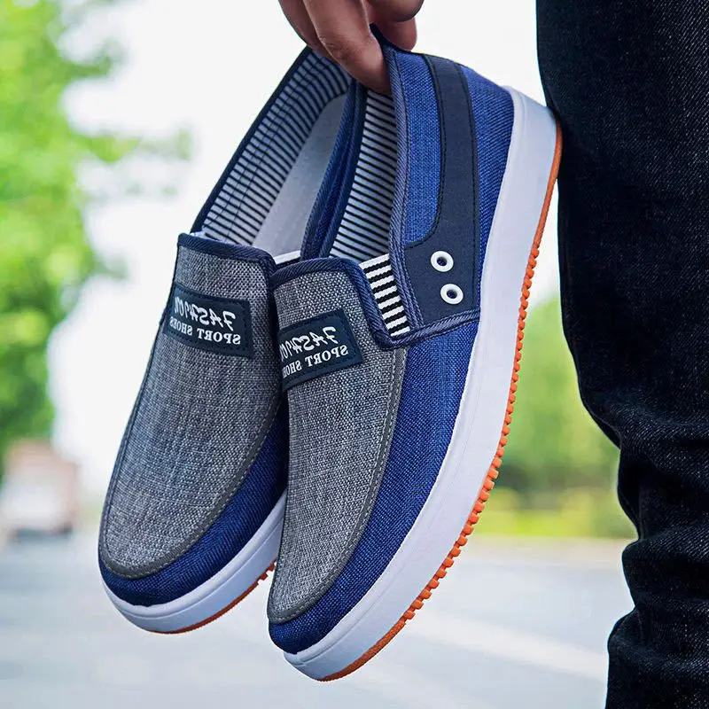 Men Casual Canvas Espadrilles Shoes 2023 Fashion Espadrille Comfortable  Breathable Lightweight flats loafers men Driving Shoes