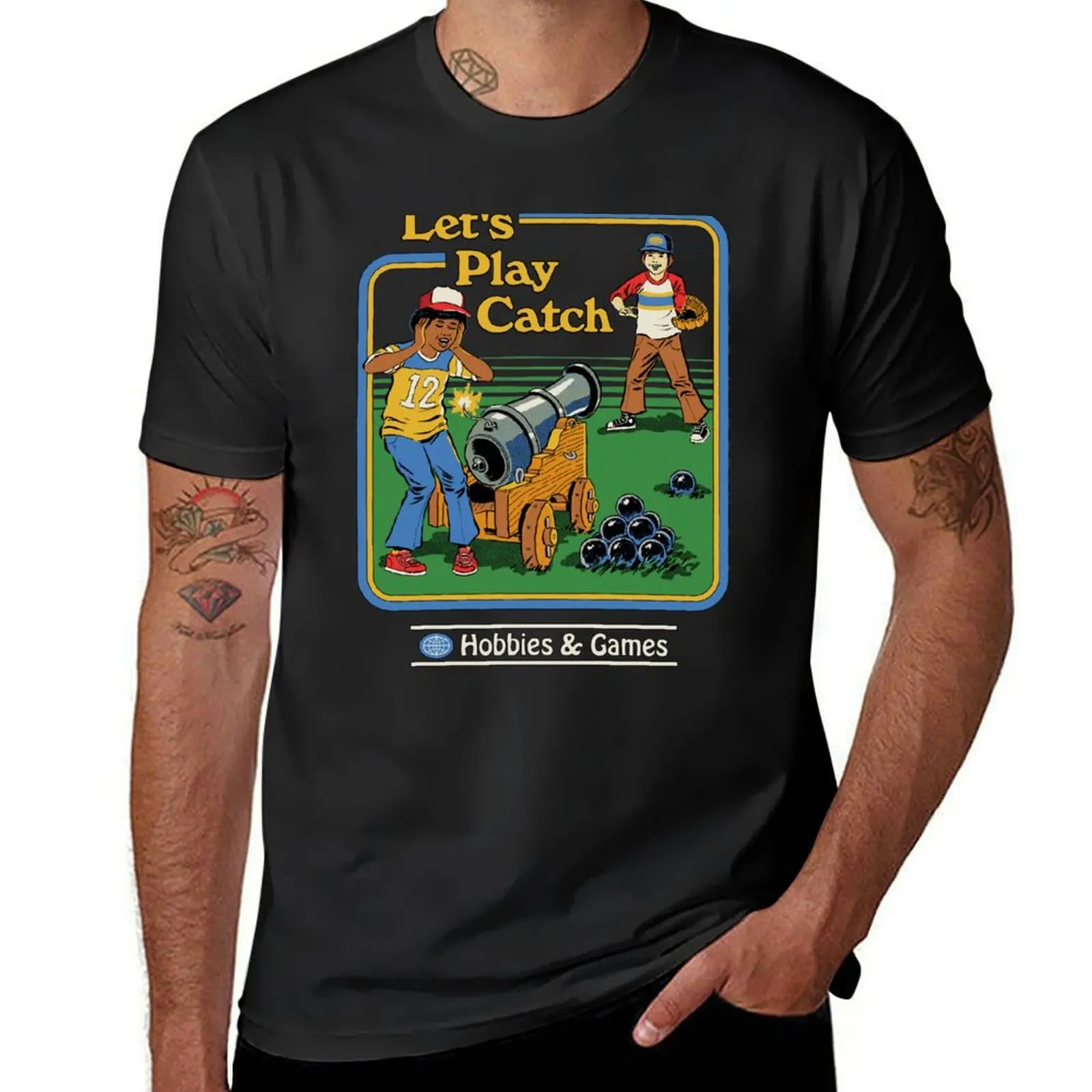 

Let's Play Catch T-Shirt vintage anime clothes customizeds mens tall t shirts