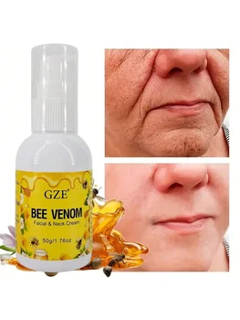 GZE Bee Venom Crema idratante viso e collo Lifting Rafforzante Antietà Antirughe Cura della pelle