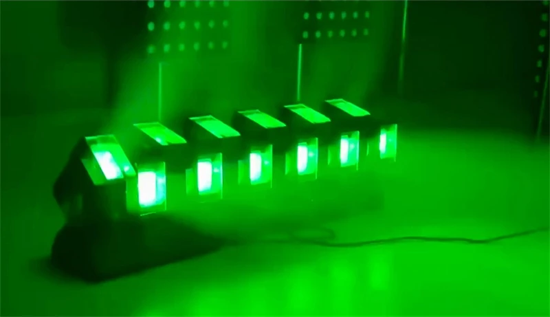 1 piece 12x60w RGBW 4in1 LED Beam Wash Zoom Matrix Stage Moving Head Bar Lights