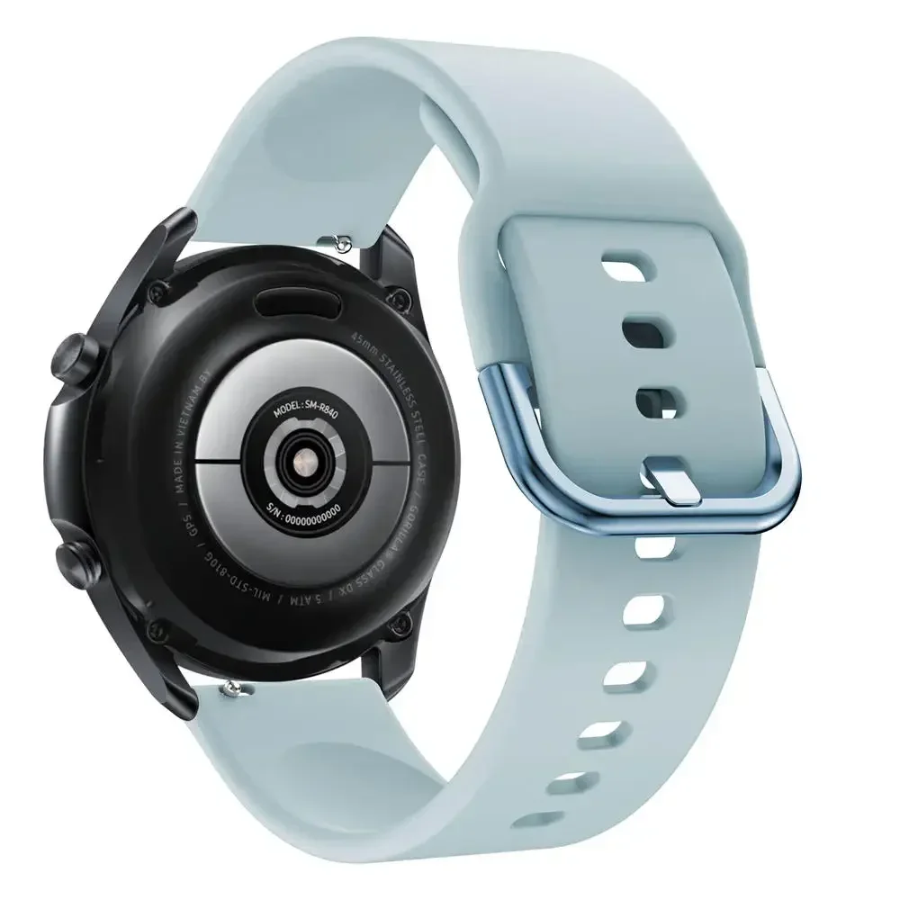 Ultra Soft 22mm Silicone Watch Strap - Premium Comfort and Style Bracelet