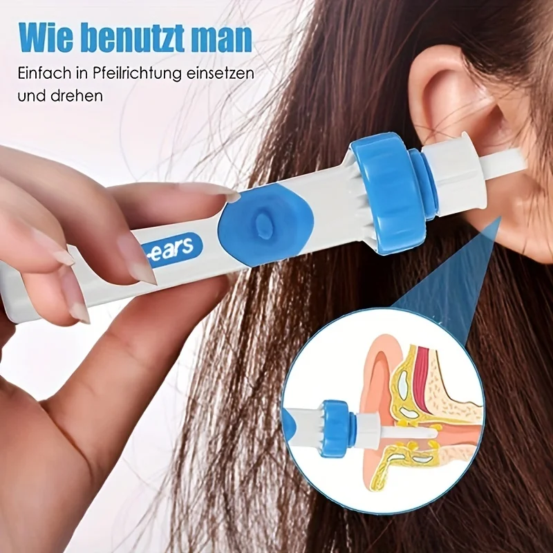 Ear Wax Cleaner Protable Electric Ear Cleaner Machine Electronic Vacuum Cleaning Ear Wax Removes Earpick Cleaner Prevent Ear-pick Clean Tools