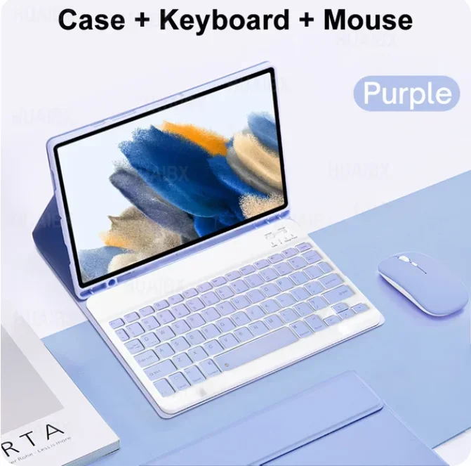 Universal Tablets Keyboard Case with Protective Cover
